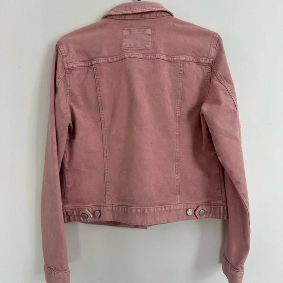 LOFT Denim Jacket - Pink - Picture 4 of 7